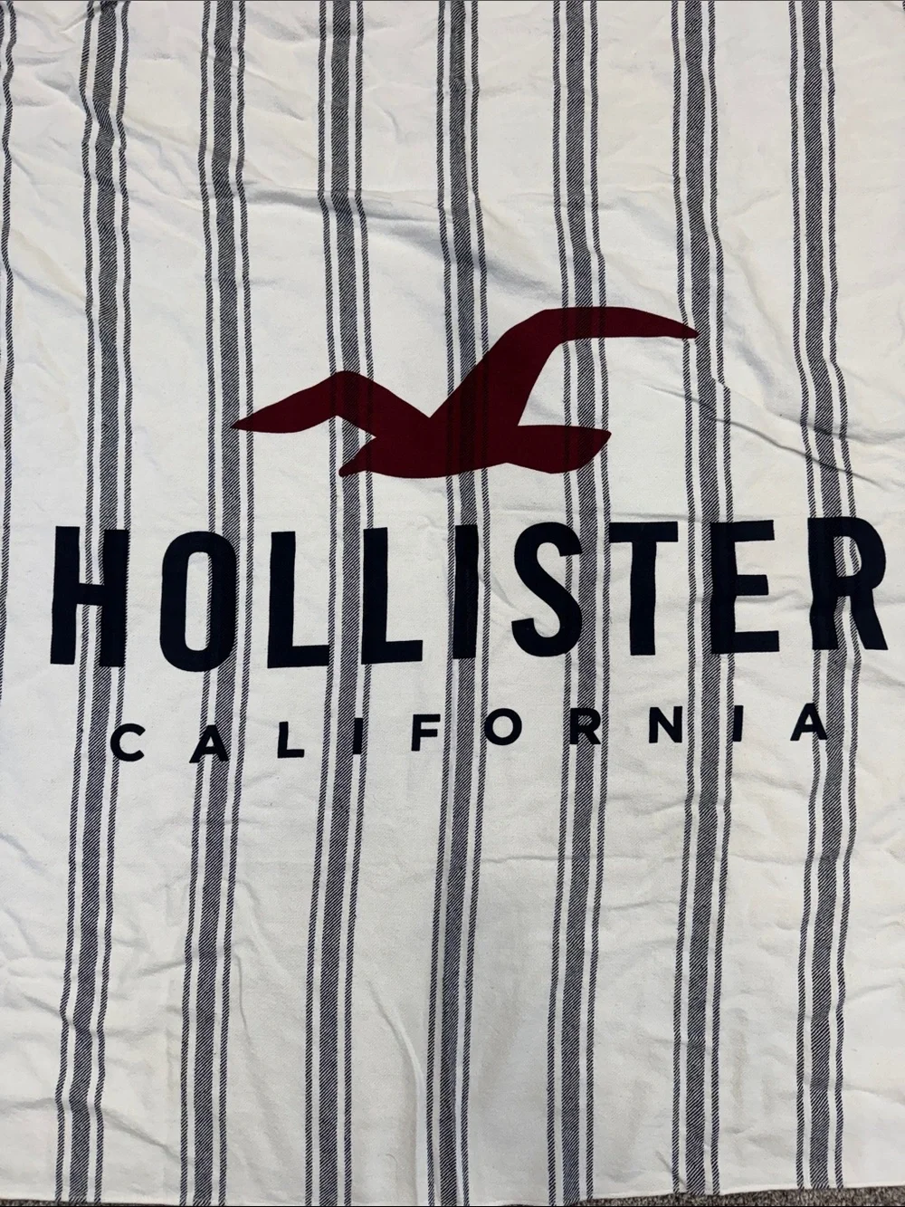 Hollister Striped Beach Blanket